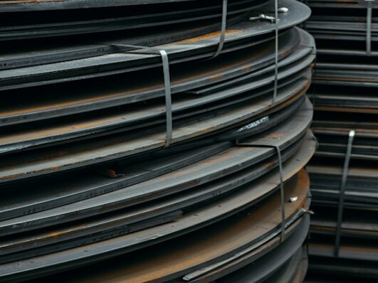 形鋼 曲げ加工 画像